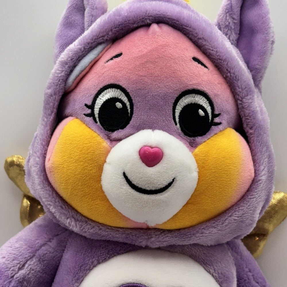 Care Bear Hoodie Friends Pegasus Togetherness Plush Stuffed Animal Toy 12" Clean - Picture 3 of 13